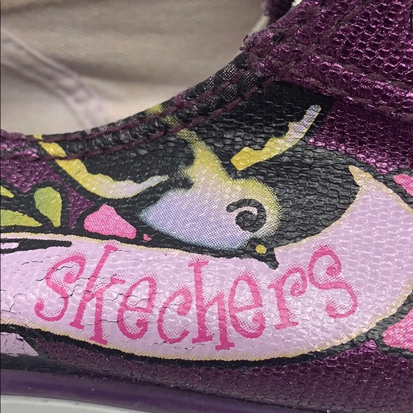 Purple bling woman’s gym shoe; good condition - Picture 5 of 16